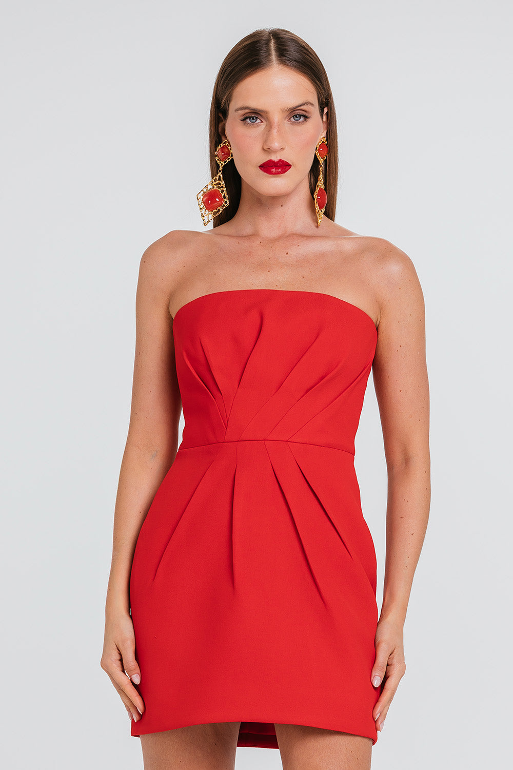 Vestido Liora - Rouge