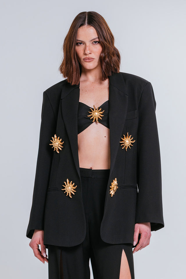Blazer Afrodite - Preto