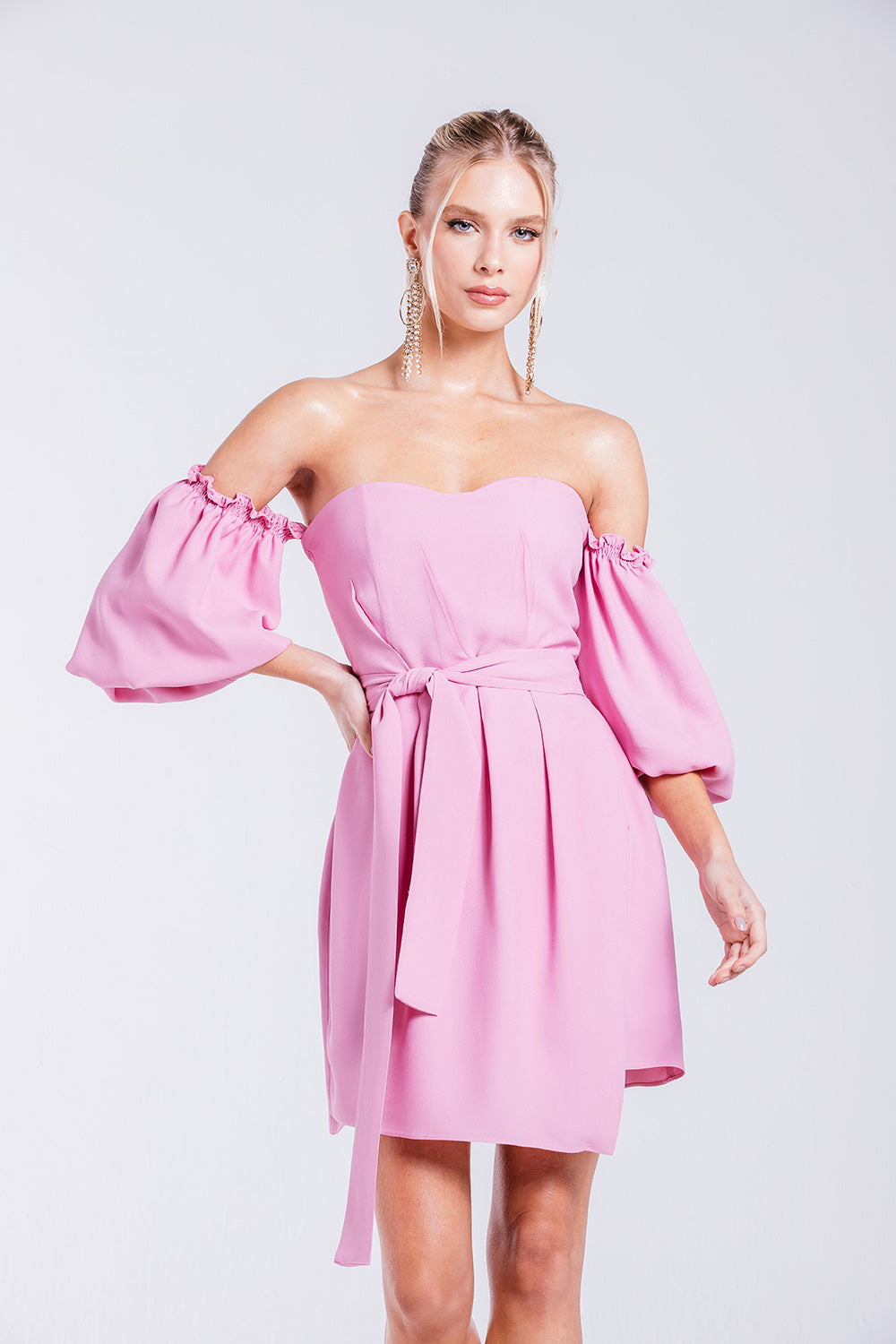 Vestido Petunia - Quartzo
