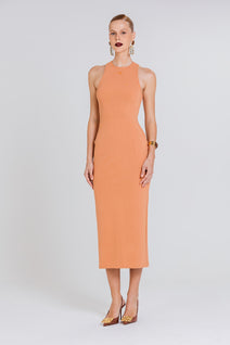 Vestido Angelina - Terracota