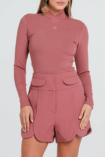 Blusa Samy - Malva