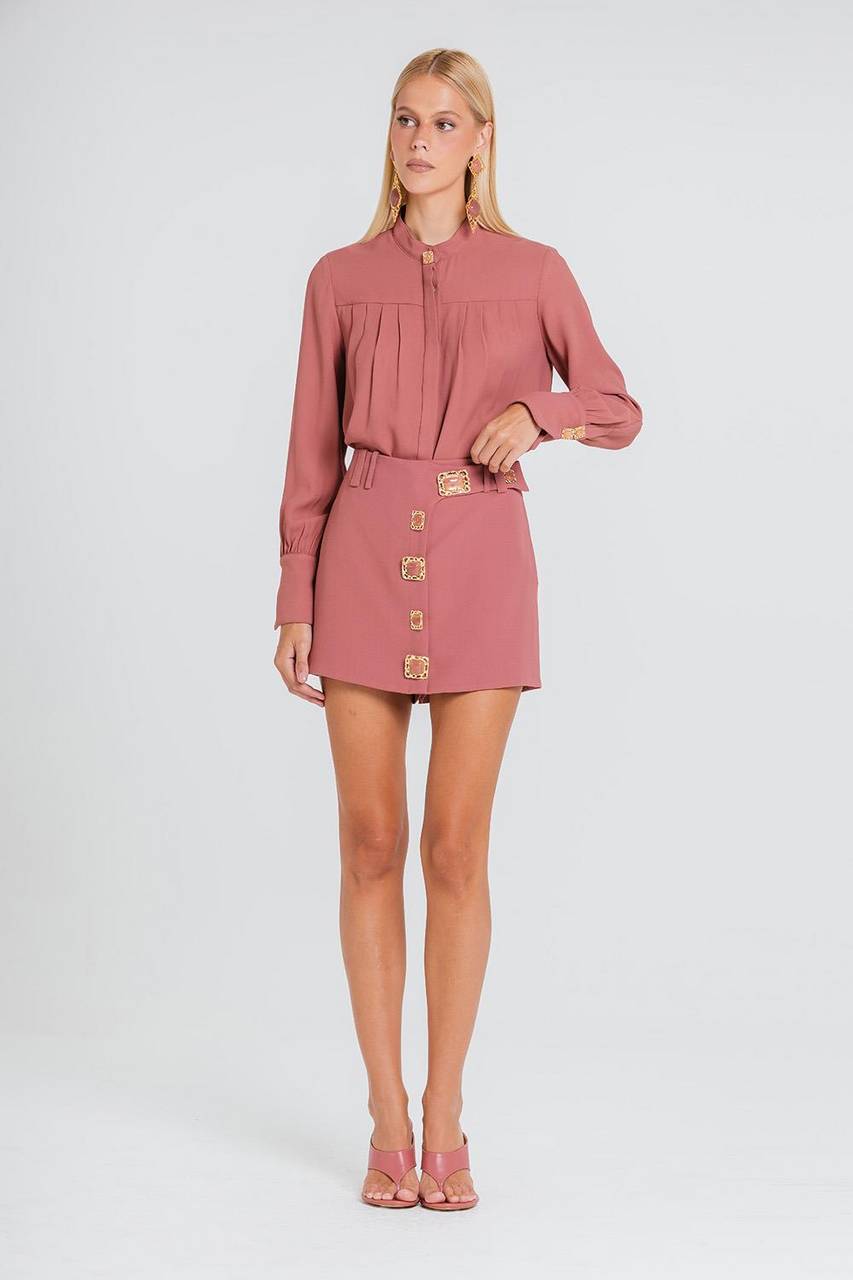Camisa Duda - Malva