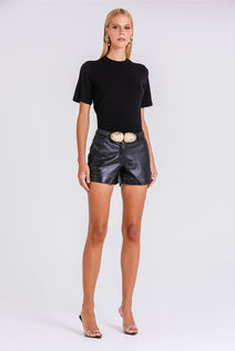 T-shirt Giu - Preto