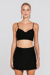 Short Saia Clara - Preto