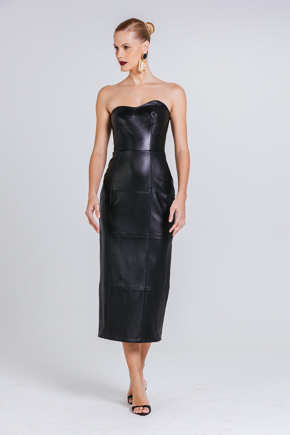 Vestido Flora - Preto