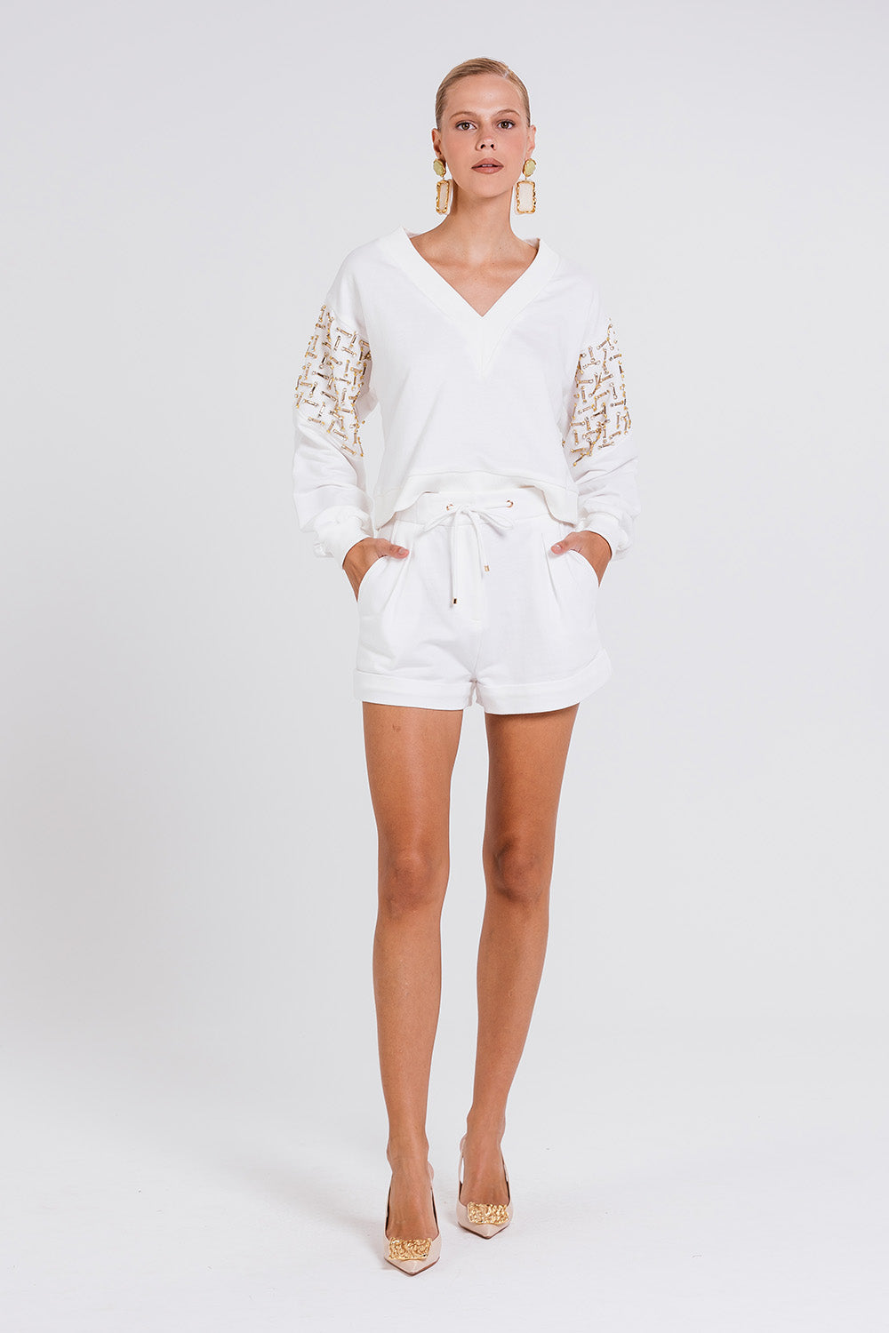 Moletom Laura - Off White