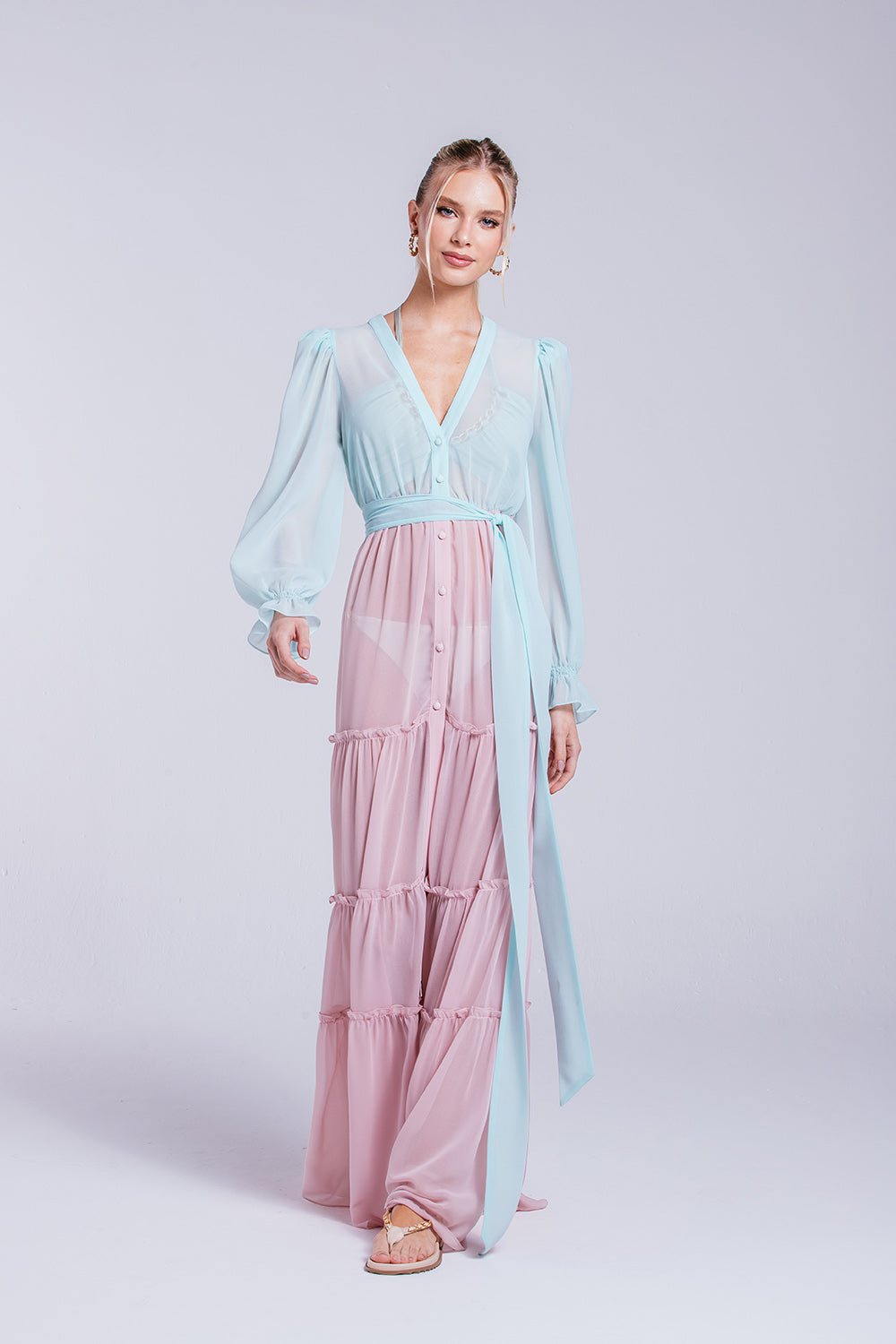 Vestido Nini - Bicolor