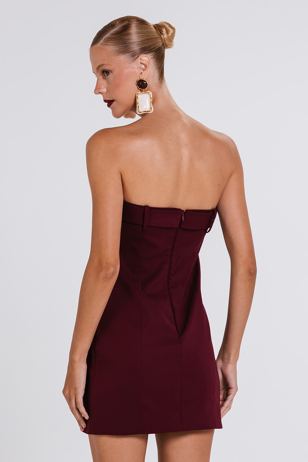 Vestido San - Cabernet