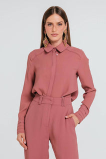 Camisa Delfina - Malva
