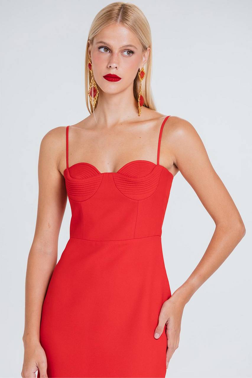 Vestido Iohara - Rouge