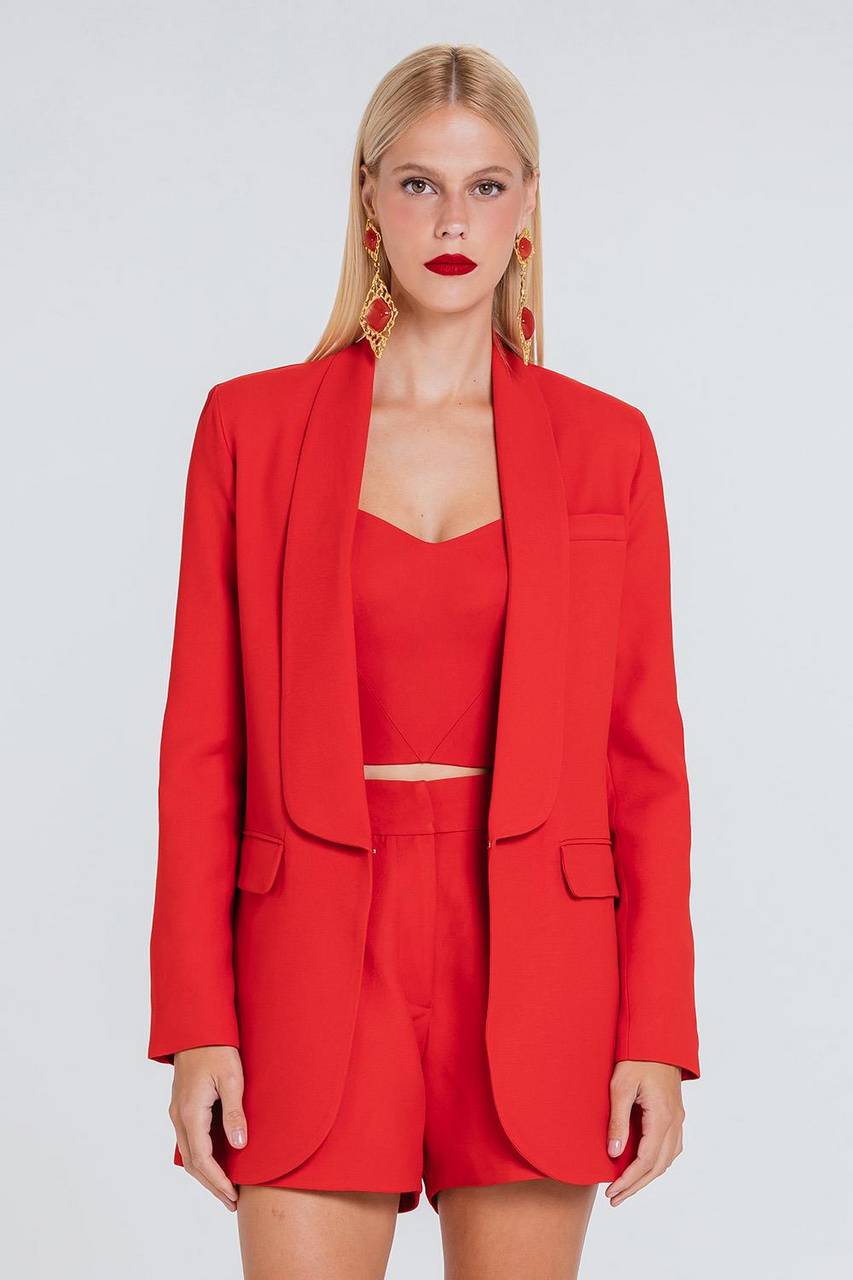 Blazer Charlote - Rouge