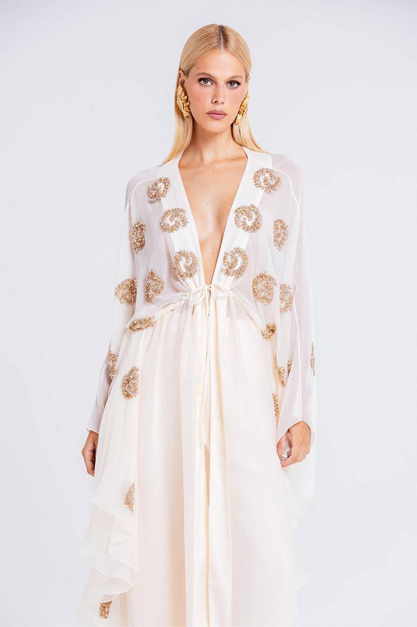 Kaftan Nina Pi - 146 Areia