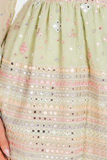 Vestido Emanuela - Pistache