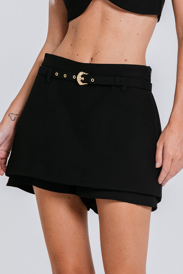 Short Saia Florence - Preto