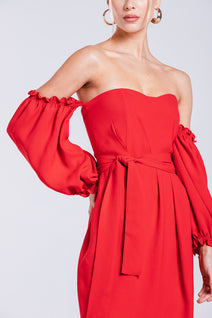 Vestido Petunia - Rubi