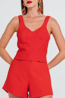 Top Cami - Rouge