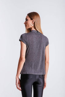 T-shirt Ana - Chumbo