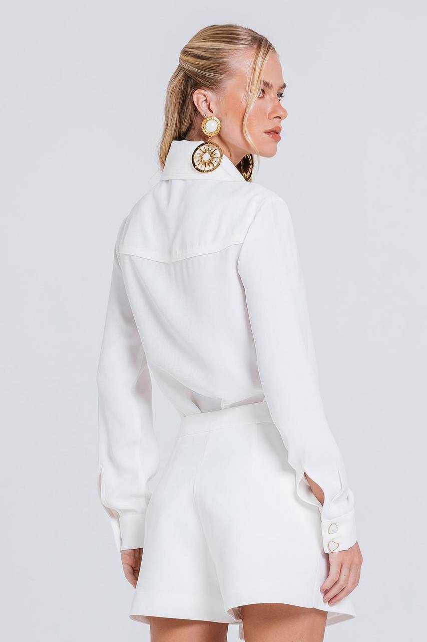 Short Saia Circe - Off White
