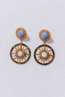 Brinco Mandala - Selele/off White