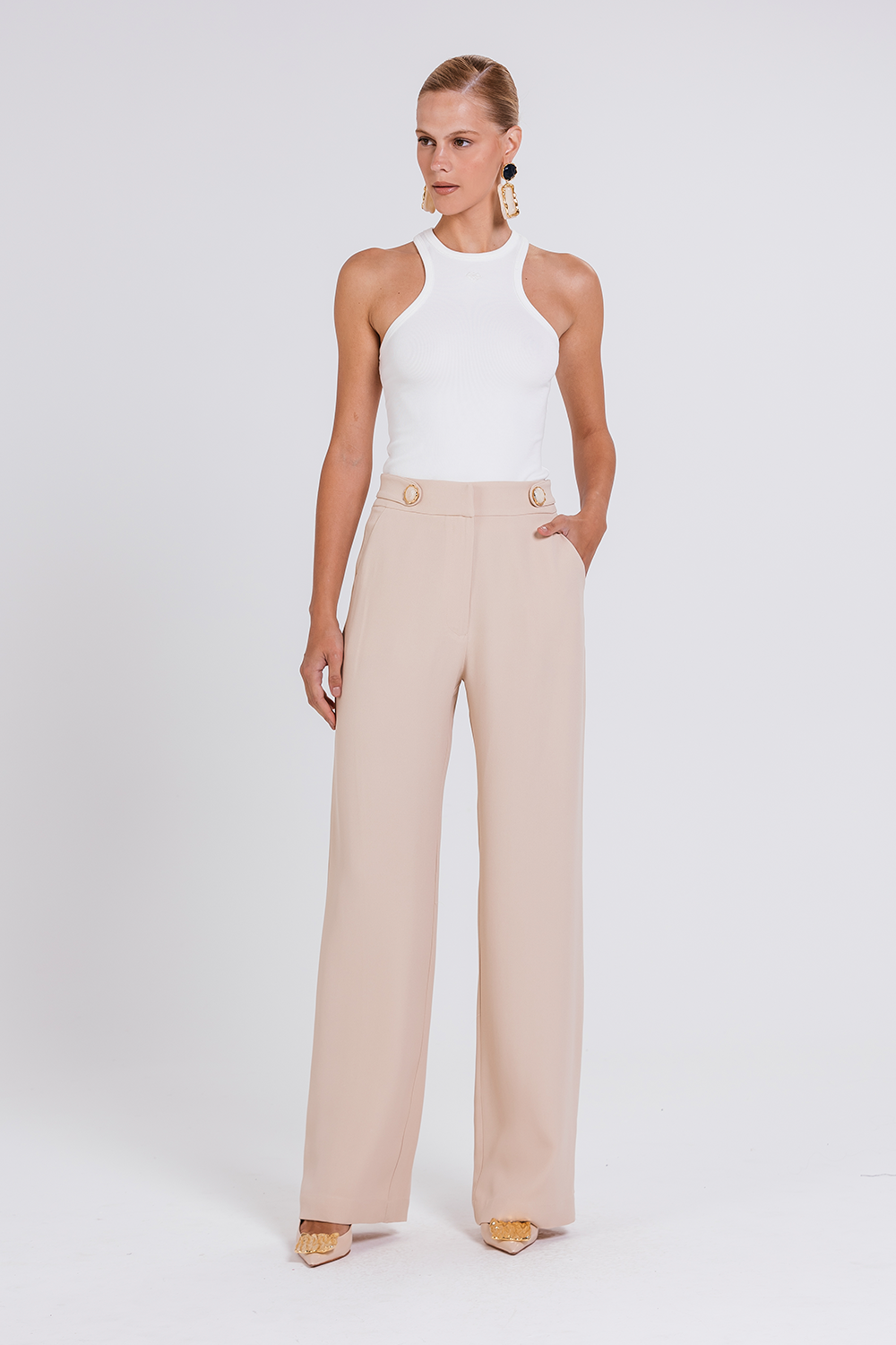 Calça Brisa - Latte