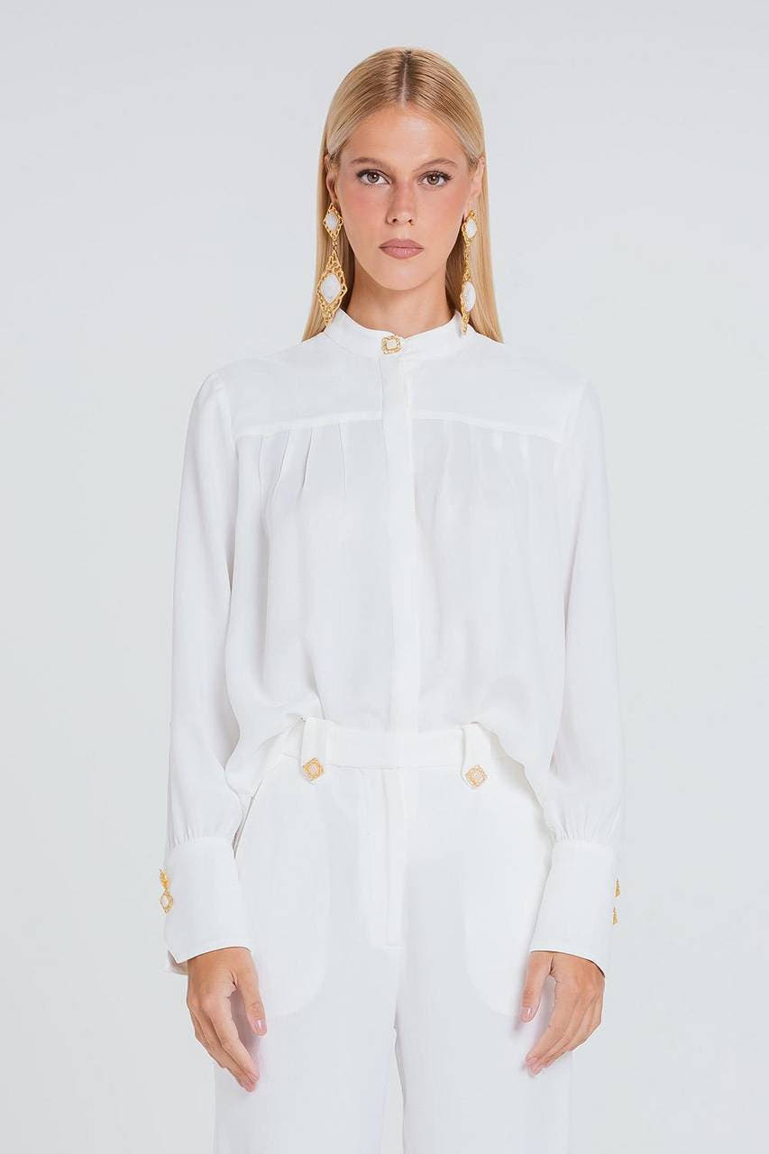Camisa Duda - Off White