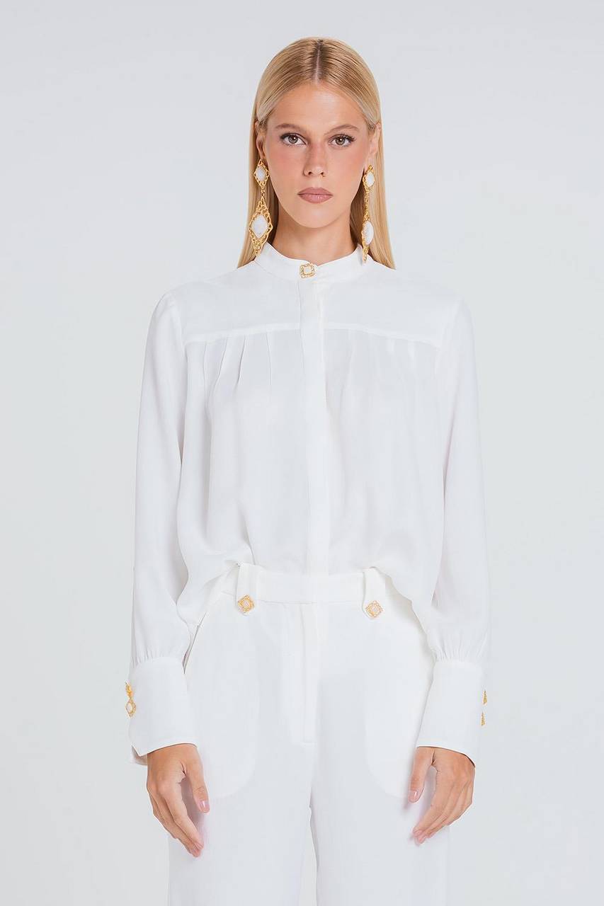 Camisa Duda - Off White