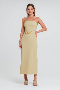 Vestido Anahi - Sepia