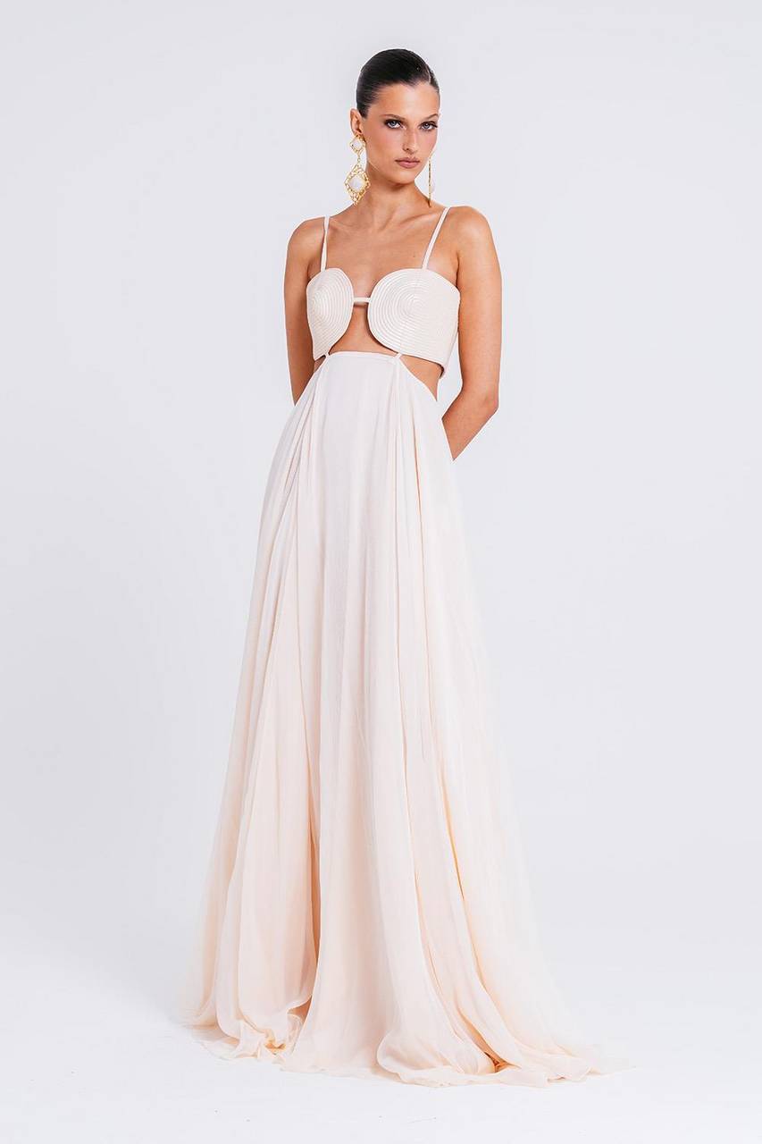 Vestido Vivara - Areia