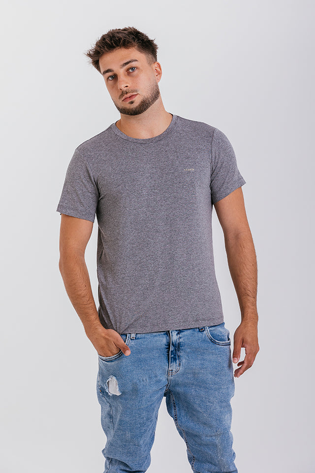 Camiseta Basic - Cinza