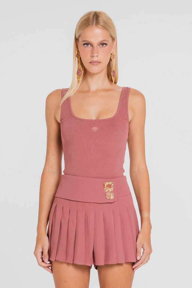 Short Saia Madelaine - Malva