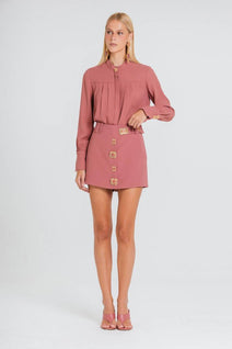 Short Saia Cleo - Malva