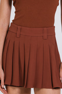 Short Saia Mile - Chocolate