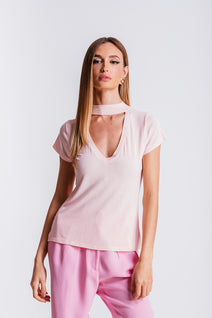 T-shirt Ana - Rosa Pastel