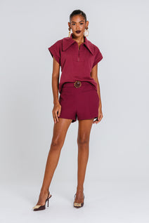 Blusa Cindy - Cabernet