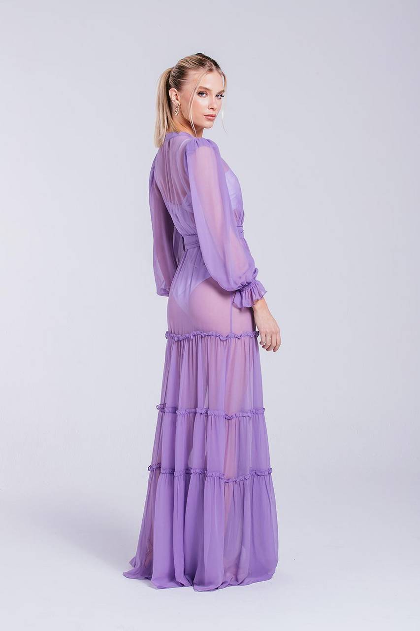 Vestido Jade - Lilás