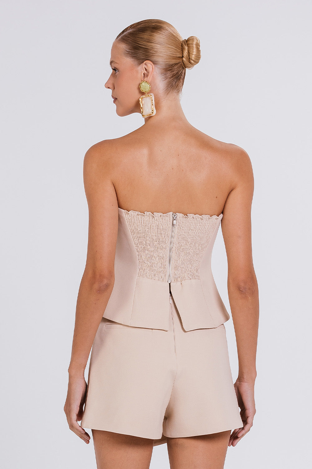 Short Saia Madalena - Latte