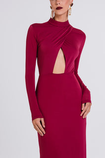 Vestido Janice - Cabernet