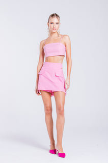 Short Saia Lavanda - Rs Chiclete