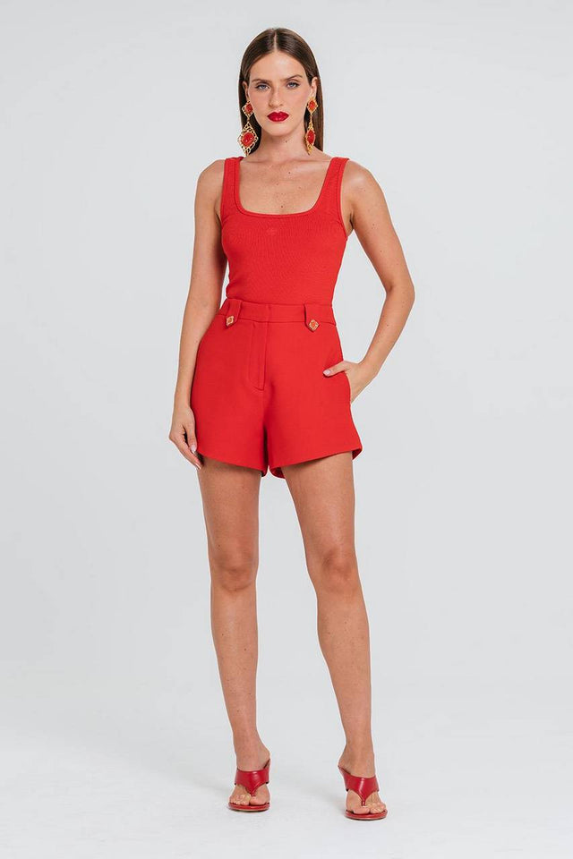 Short Pietra - Rouge