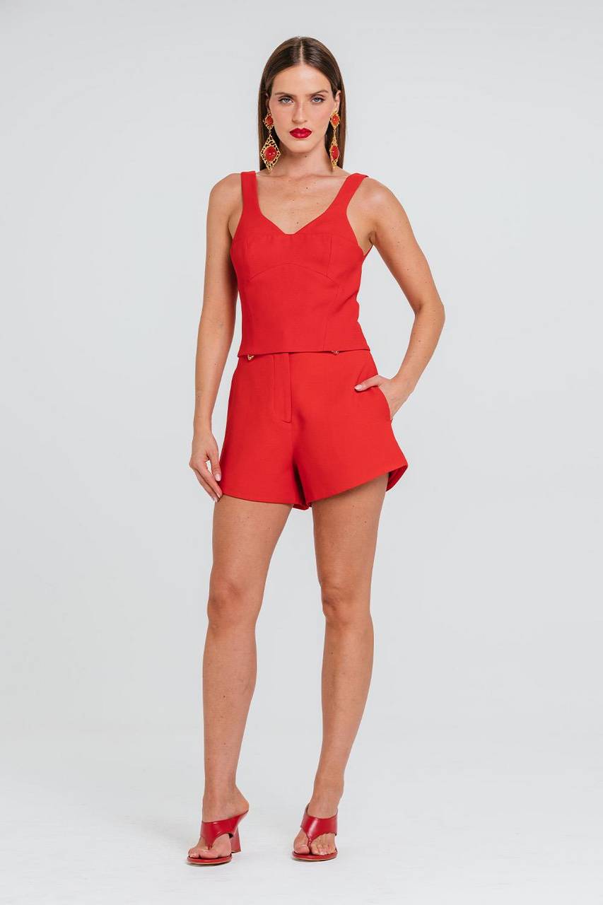 Top Cami - Rouge