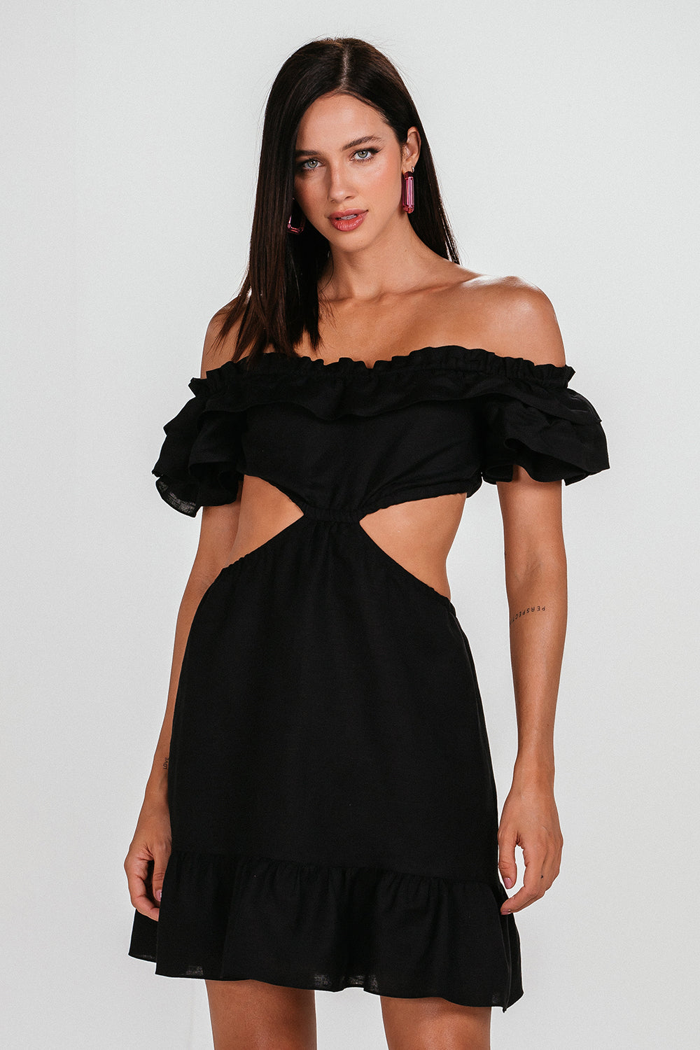 Vestido Maristela - Preto