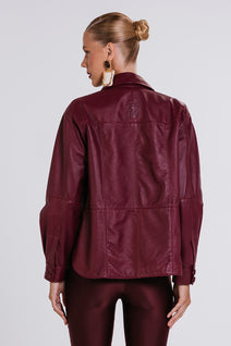 Camisa Geisa - Cabernet