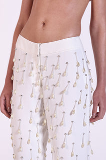 Calça Fan Fan - Off White