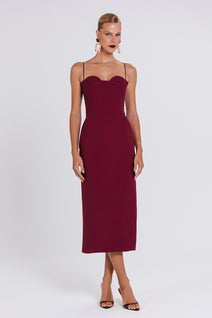 Vestido Iohara - Cabernet