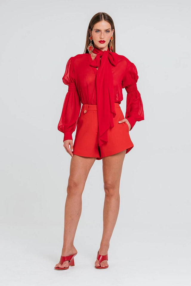 Camisa Suzana - Rouge
