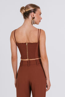 Top Tamara - Chocolate