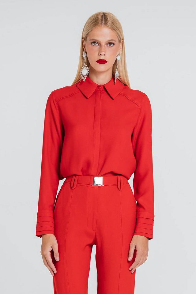 Camisa Delfina - Rouge