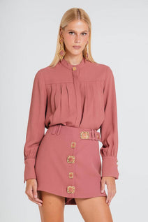 Camisa Duda - Malva