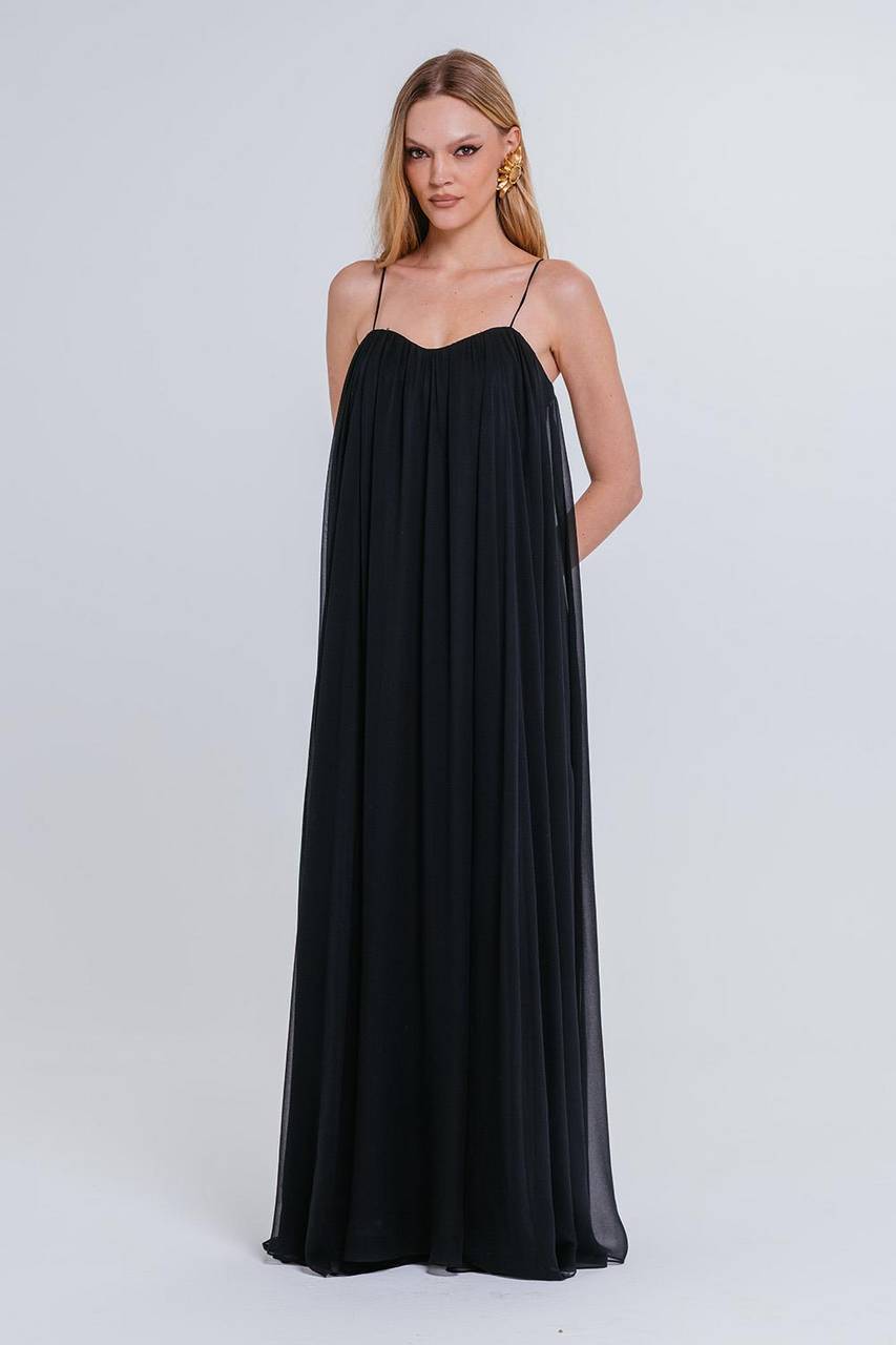 Vestido Nas - Preto