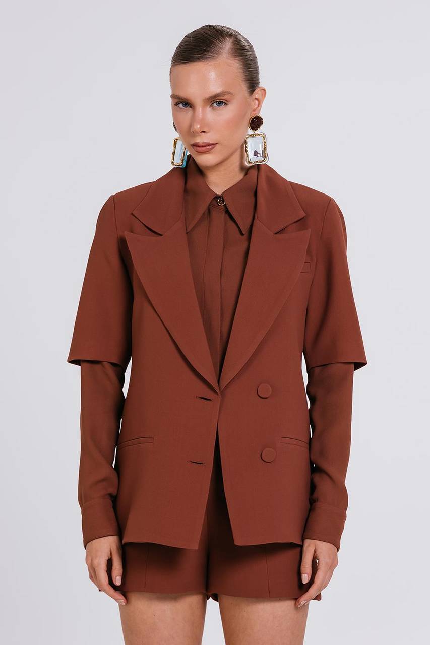 Blazer Junia - Chocolate